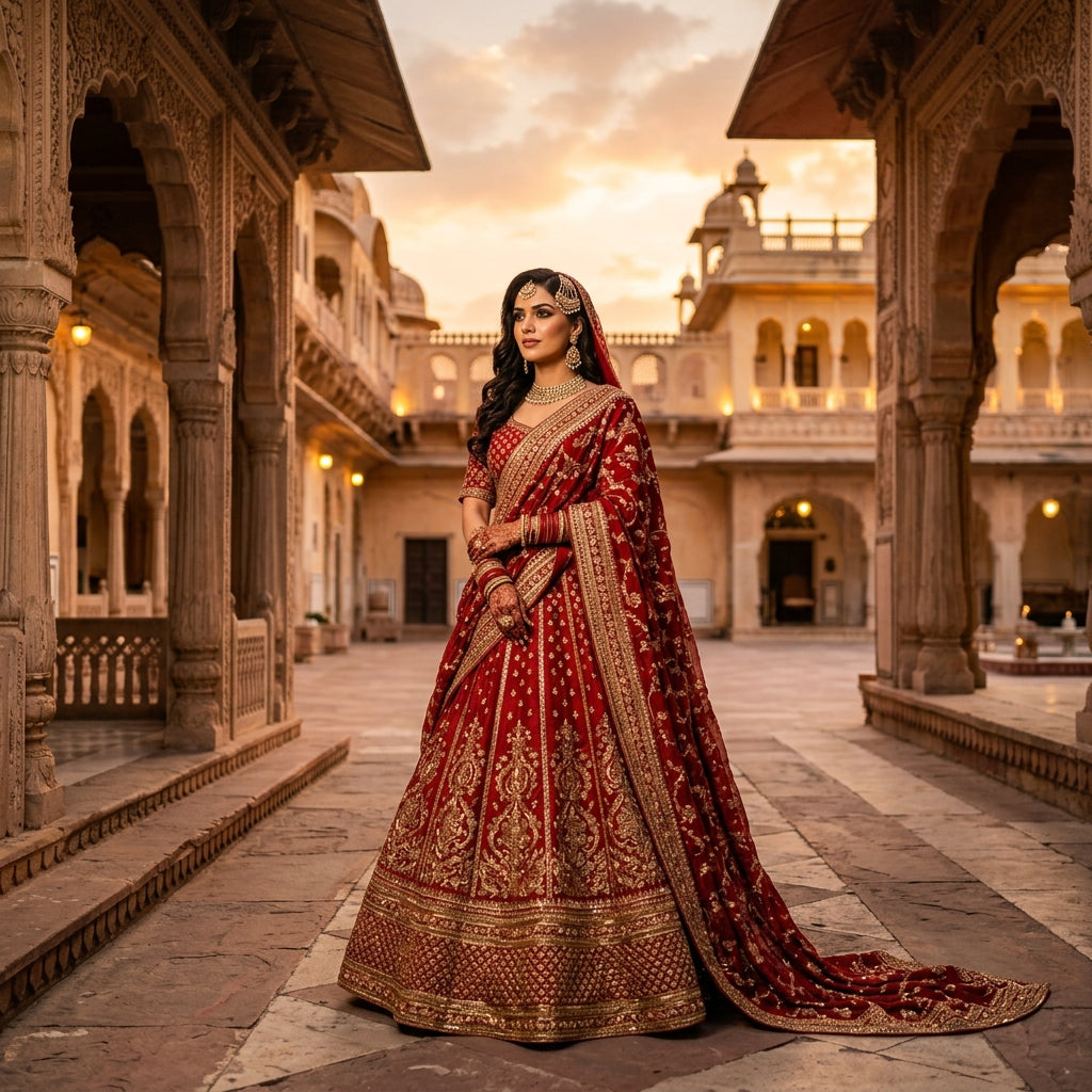 Beautiful handcrafted bridal couture